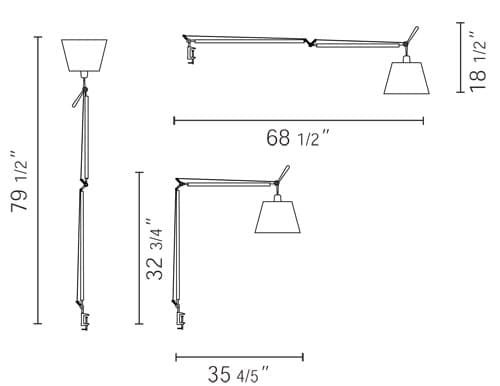tolomeo mega clamp table lamp – thumbnail image #4
