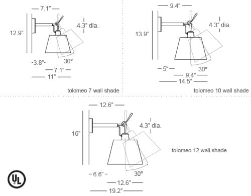 tolomeo wall shade – thumbnail image #2