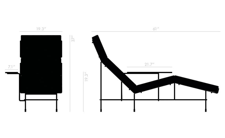 magis traffic chaise lounge