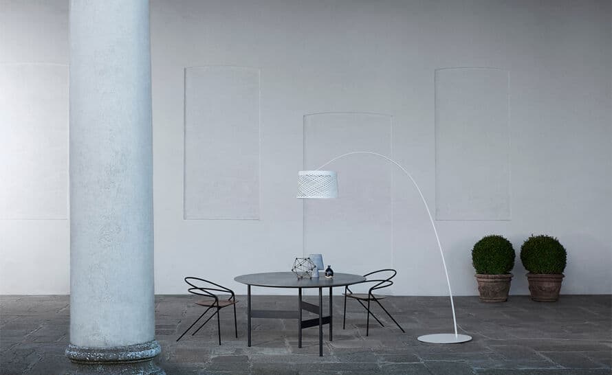 twiggy grid floor lamp