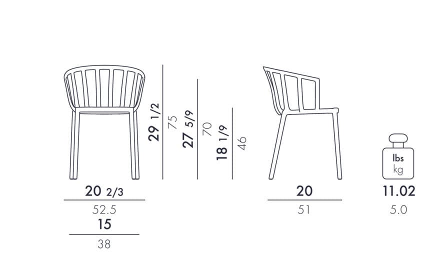 venice chair 2 pack – thumbnail image #16