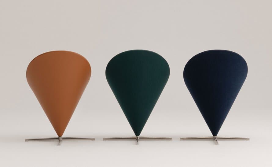 verner panton cone chair