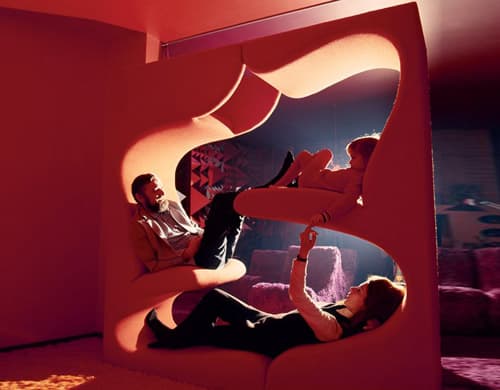 verner panton living tower