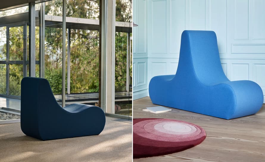 panton welle 4 low lounge seating