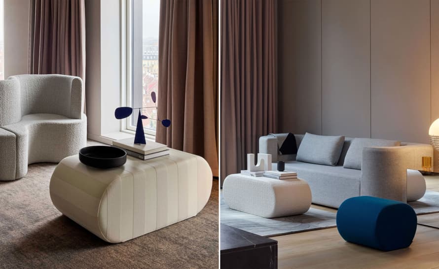 panton welle 4 low lounge seating