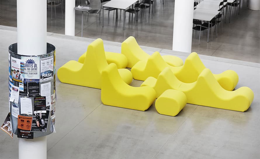 panton welle 4 low lounge seating