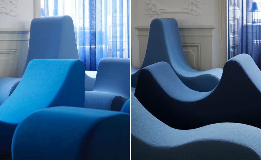panton welle 4 low lounge seating