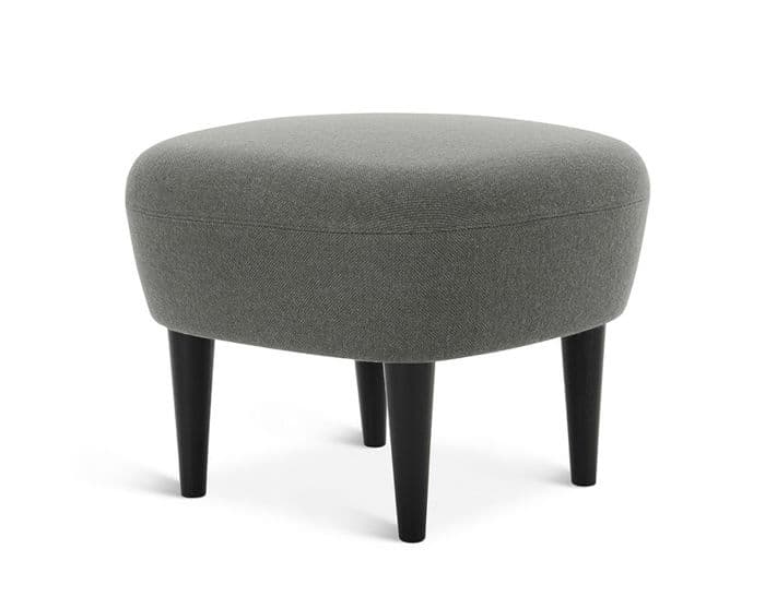 wingback ottoman