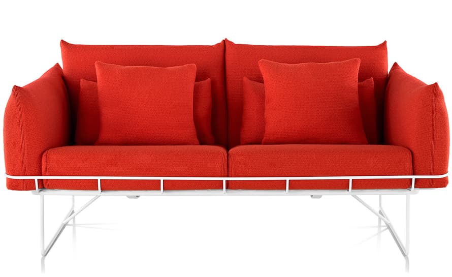 wireframe 2-seat sofa