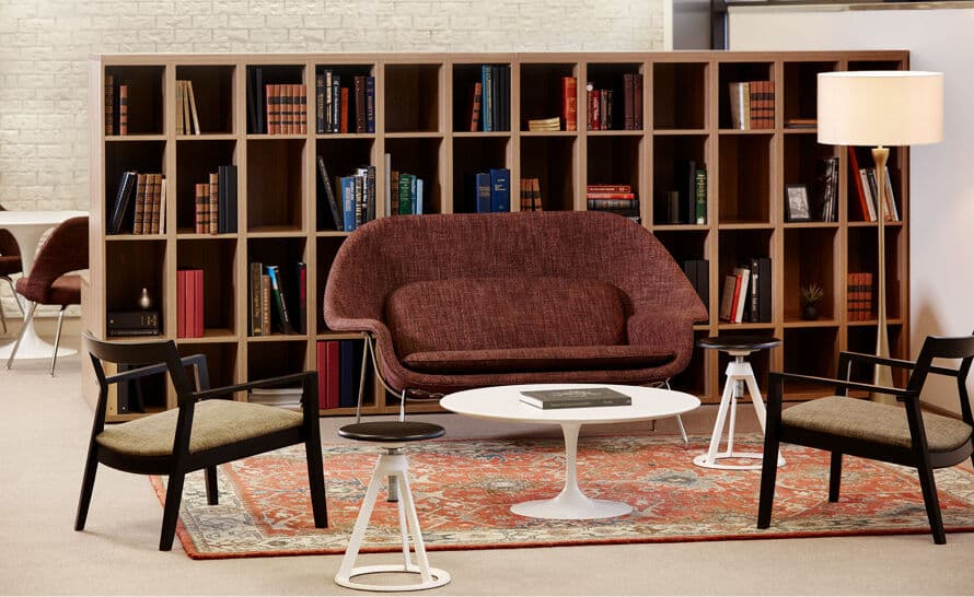 womb lounge chair & ottoman