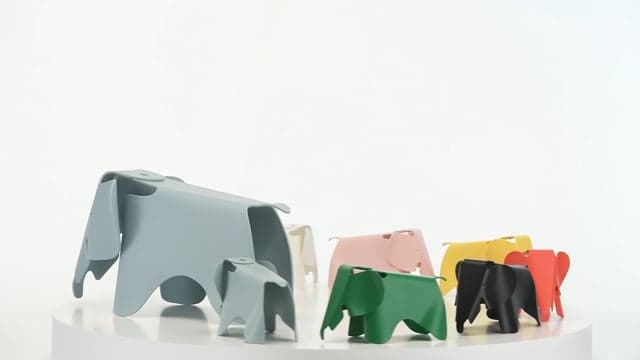 eames elephant plastic small video
