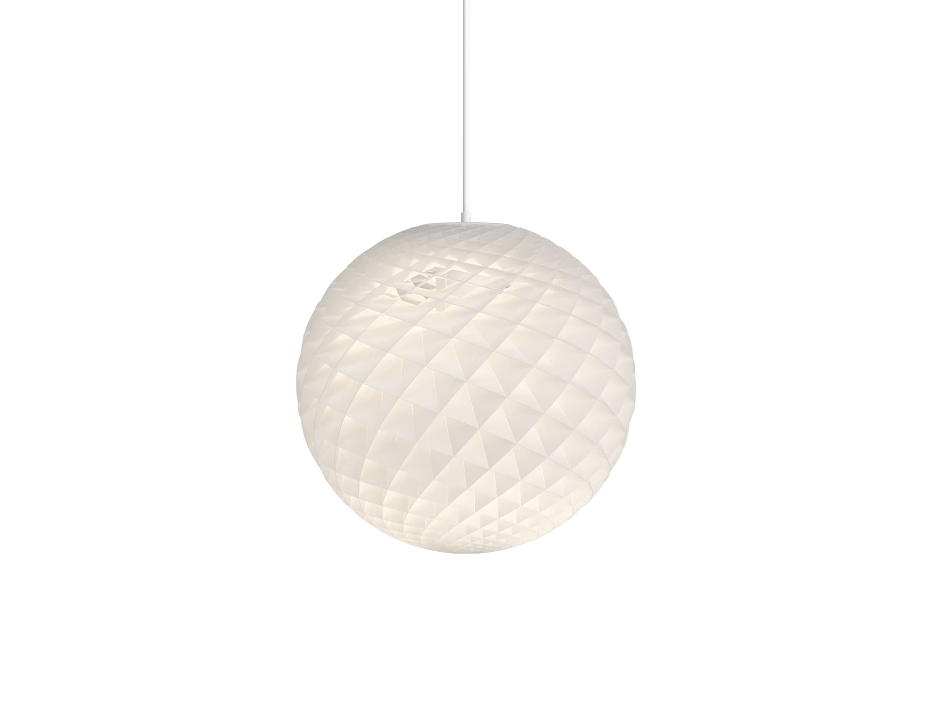 patera pendant lamp / 450 / 17.7" dia. / white / 3000K LED