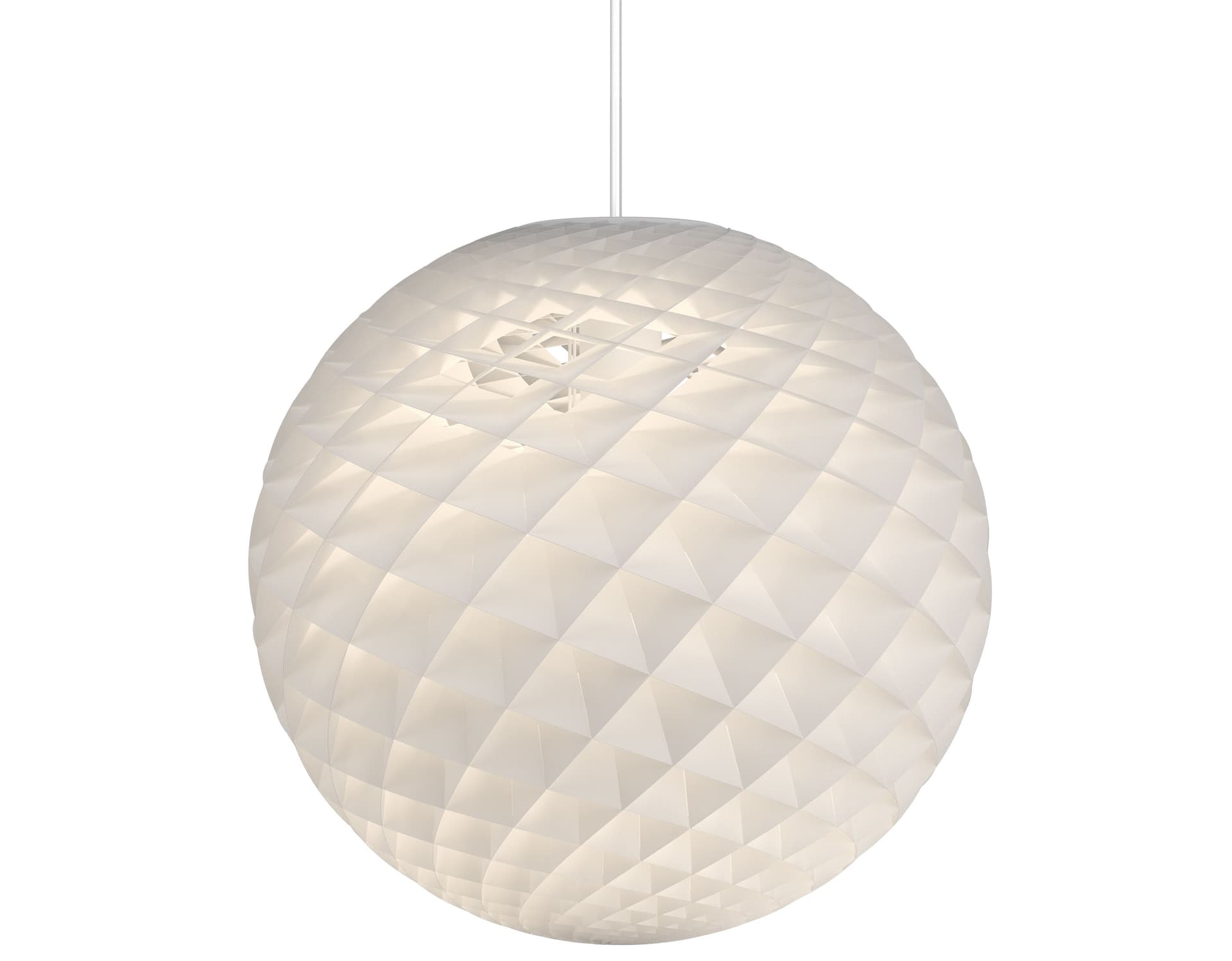 patera pendant lamp / 900 / 35.4" dia. / white