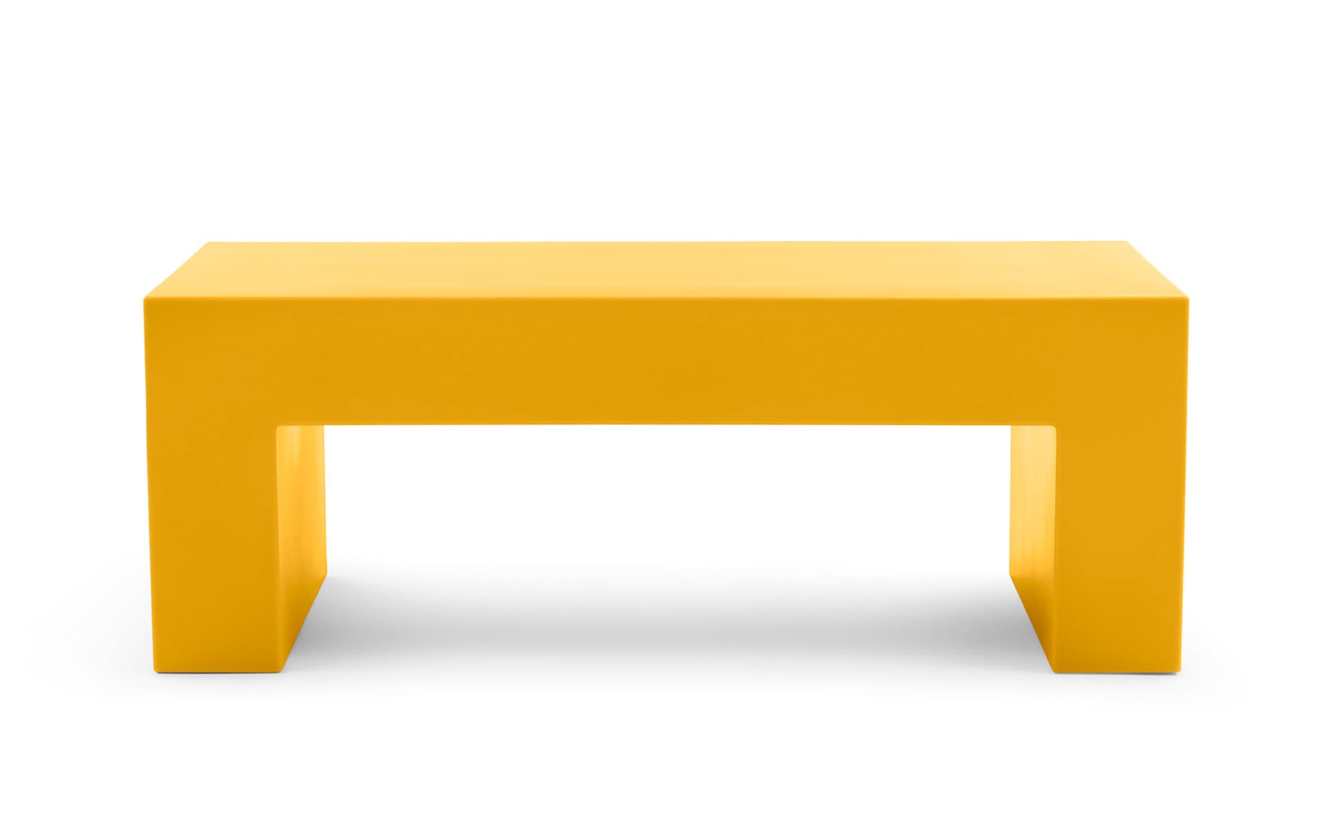vignelli bench / small / yellow