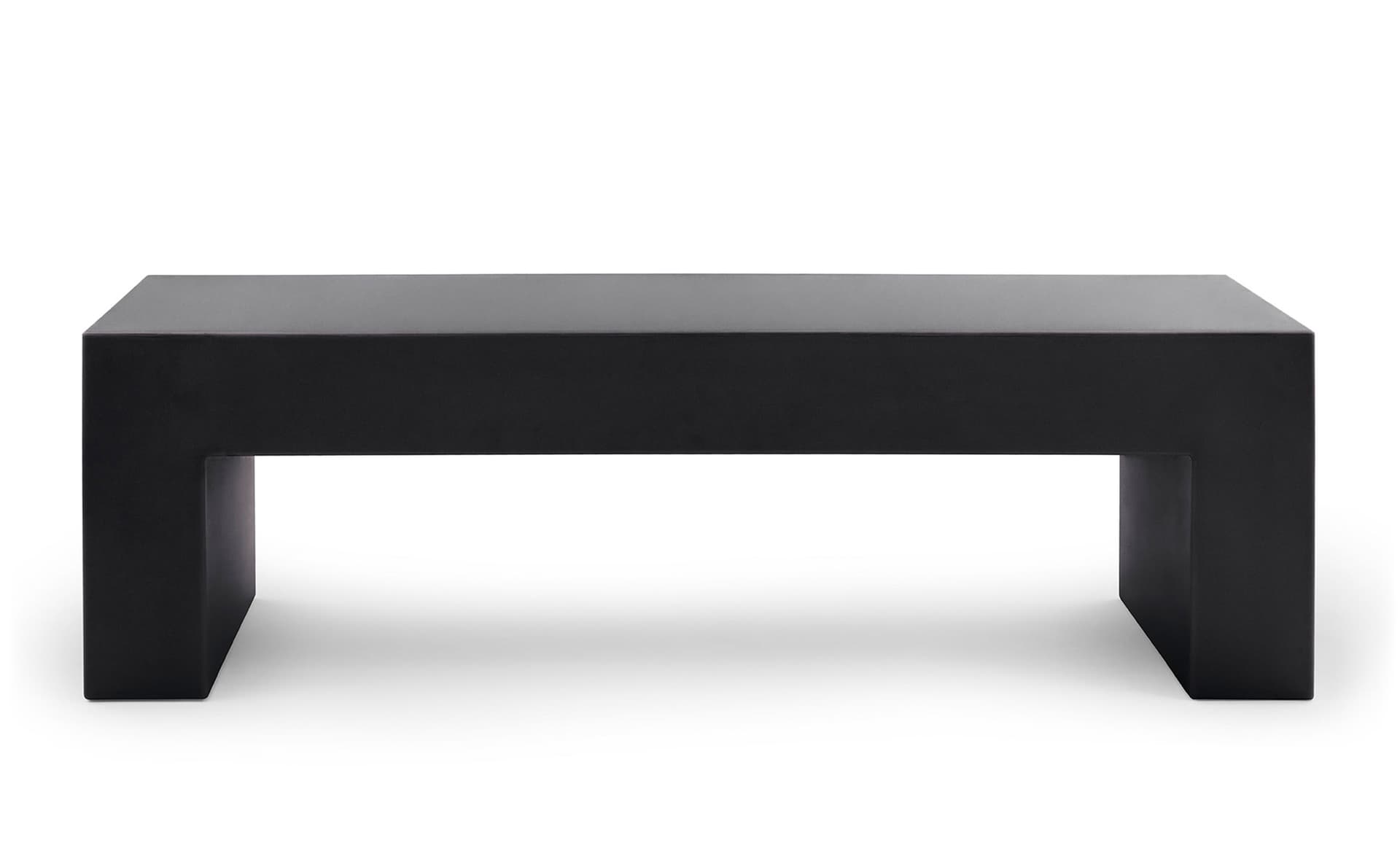 vignelli bench / medium / dark grey