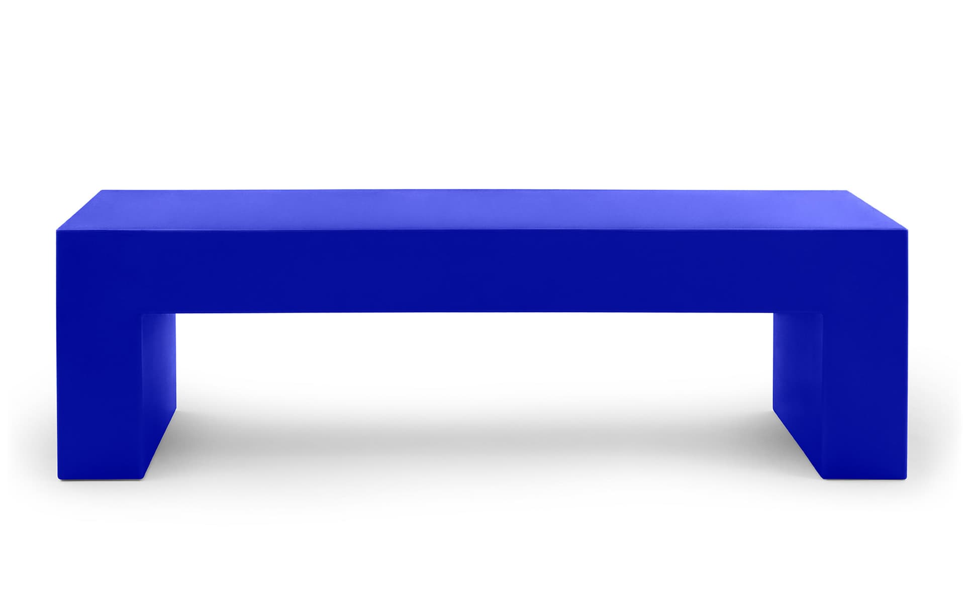 vignelli bench / medium / blue