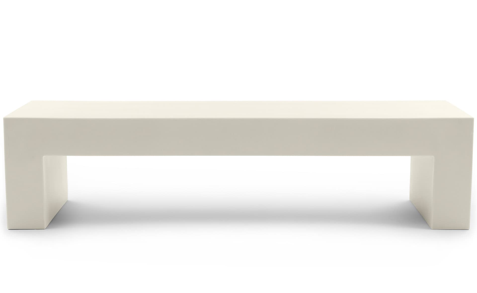 vignelli bench / large / white