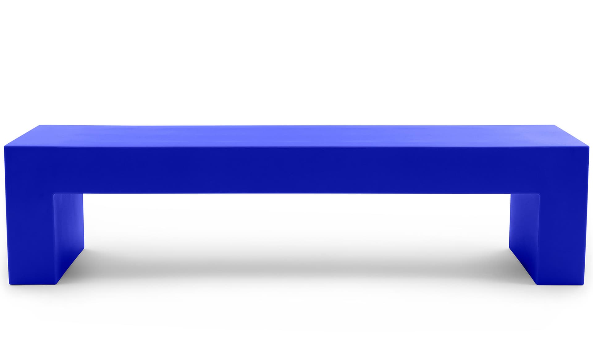 vignelli bench / large / blue
