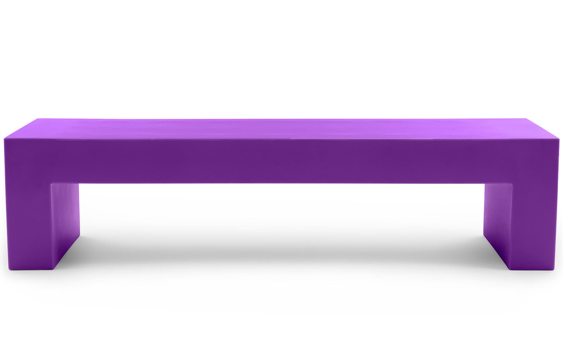 vignelli bench / large / purple