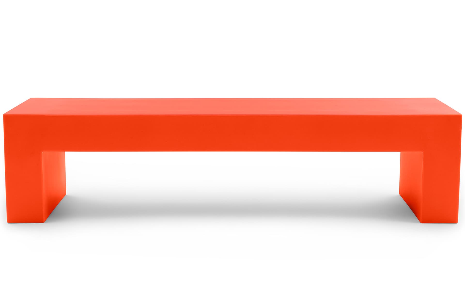 vignelli bench / large / orange