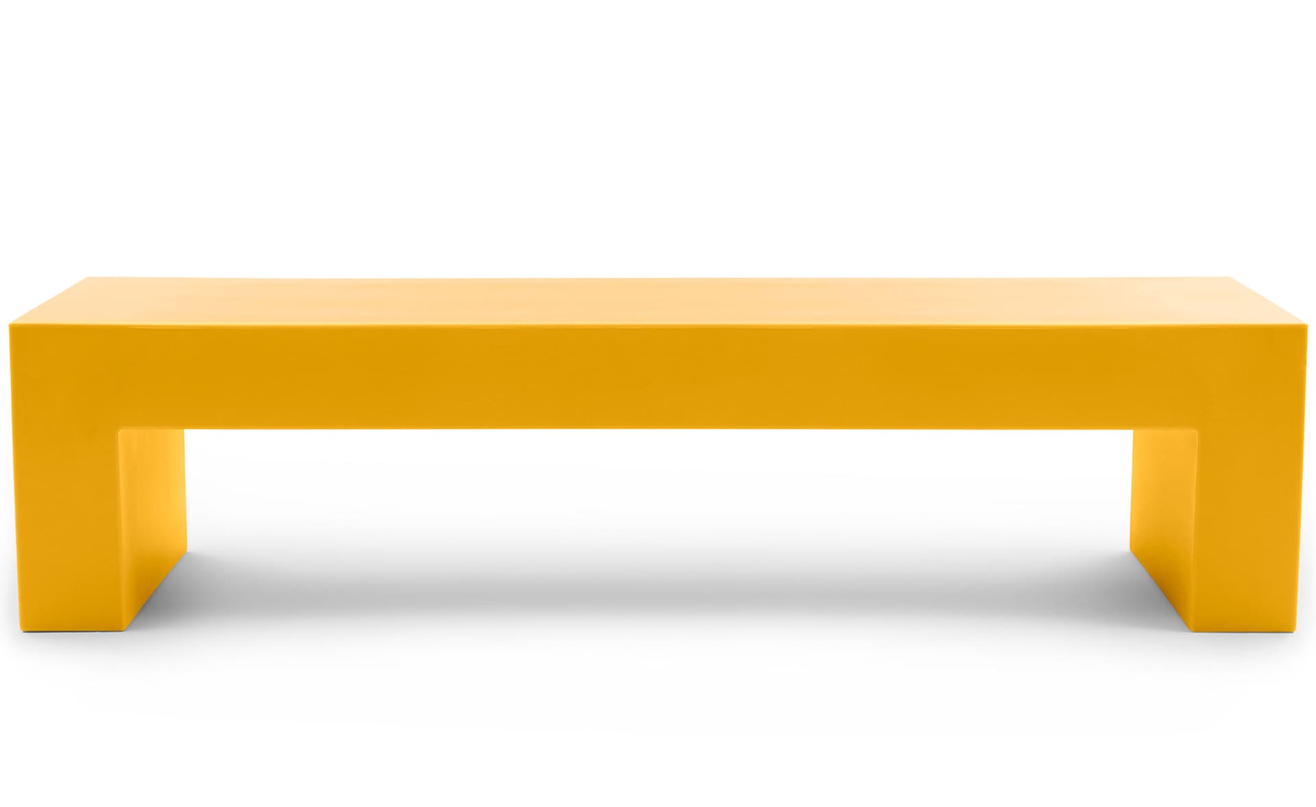 vignelli bench / large / yellow