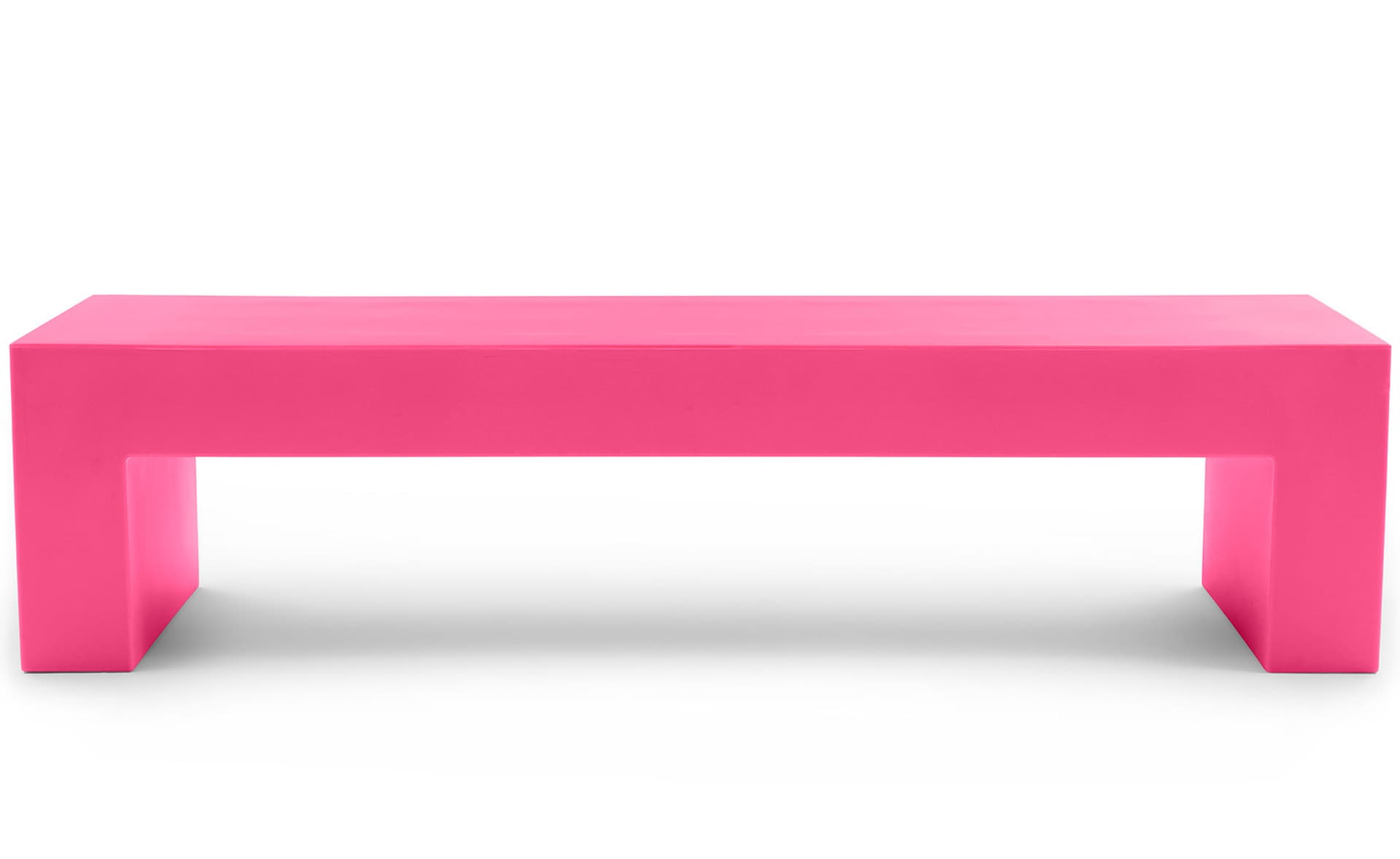 vignelli bench / large / pink