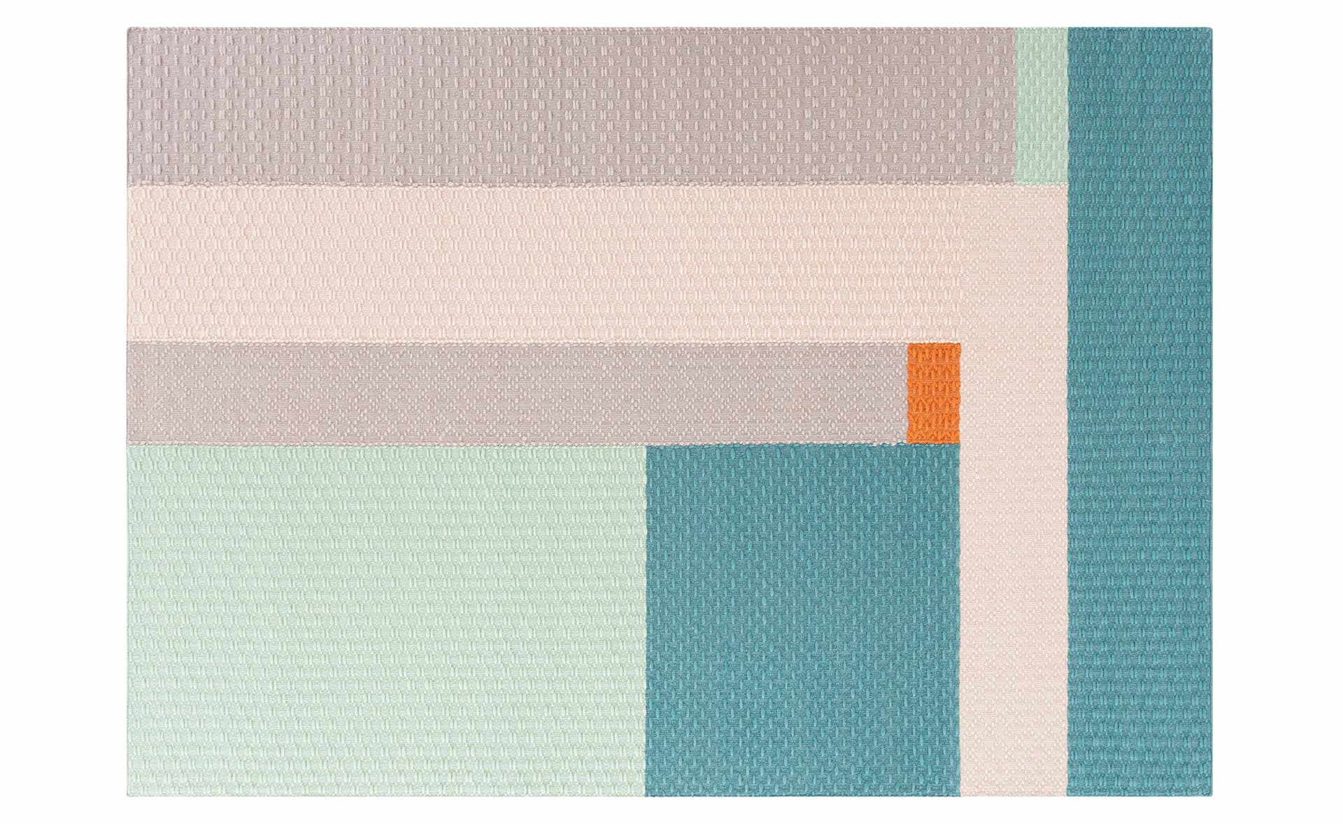 Weave Meeting Point Rug / 6'7" x 9'10" - blue