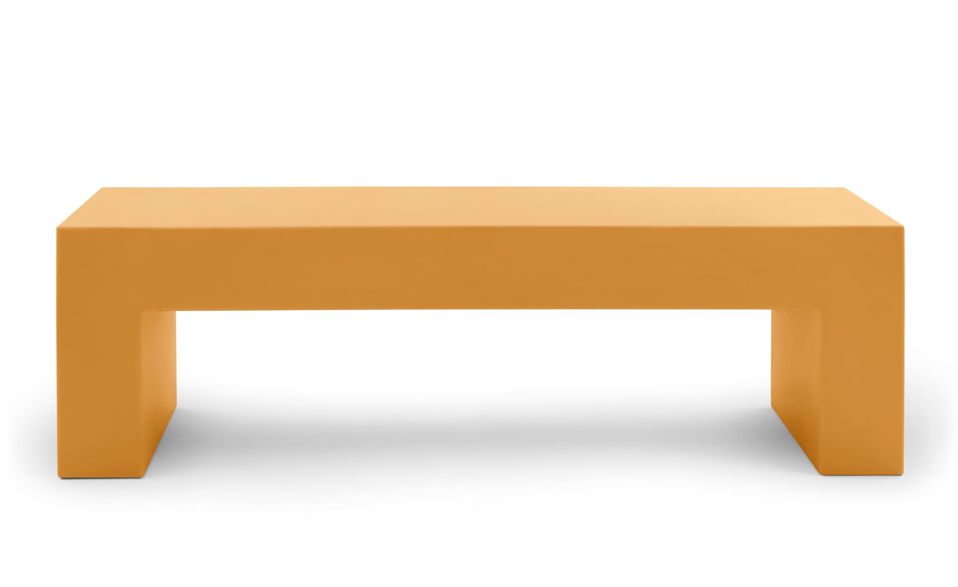 vignelli bench / medium bench / ochre