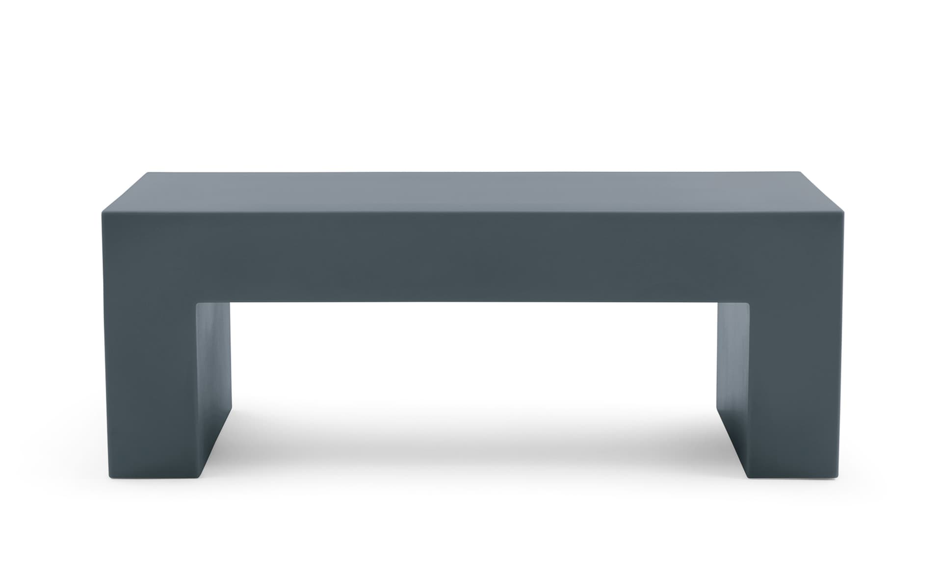 vignelli bench / small bench / slate