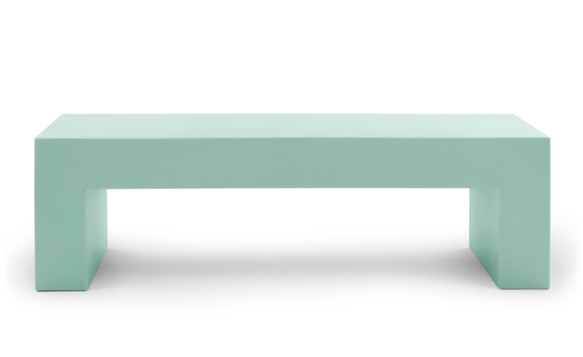 vignelli bench / medium bench / celadon