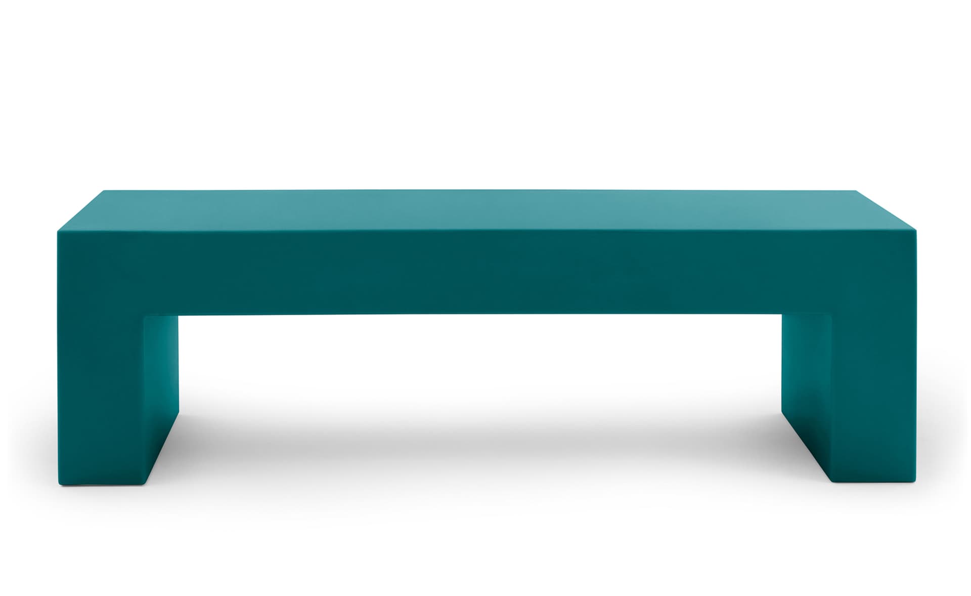 vignelli bench / medium bench / turquoise