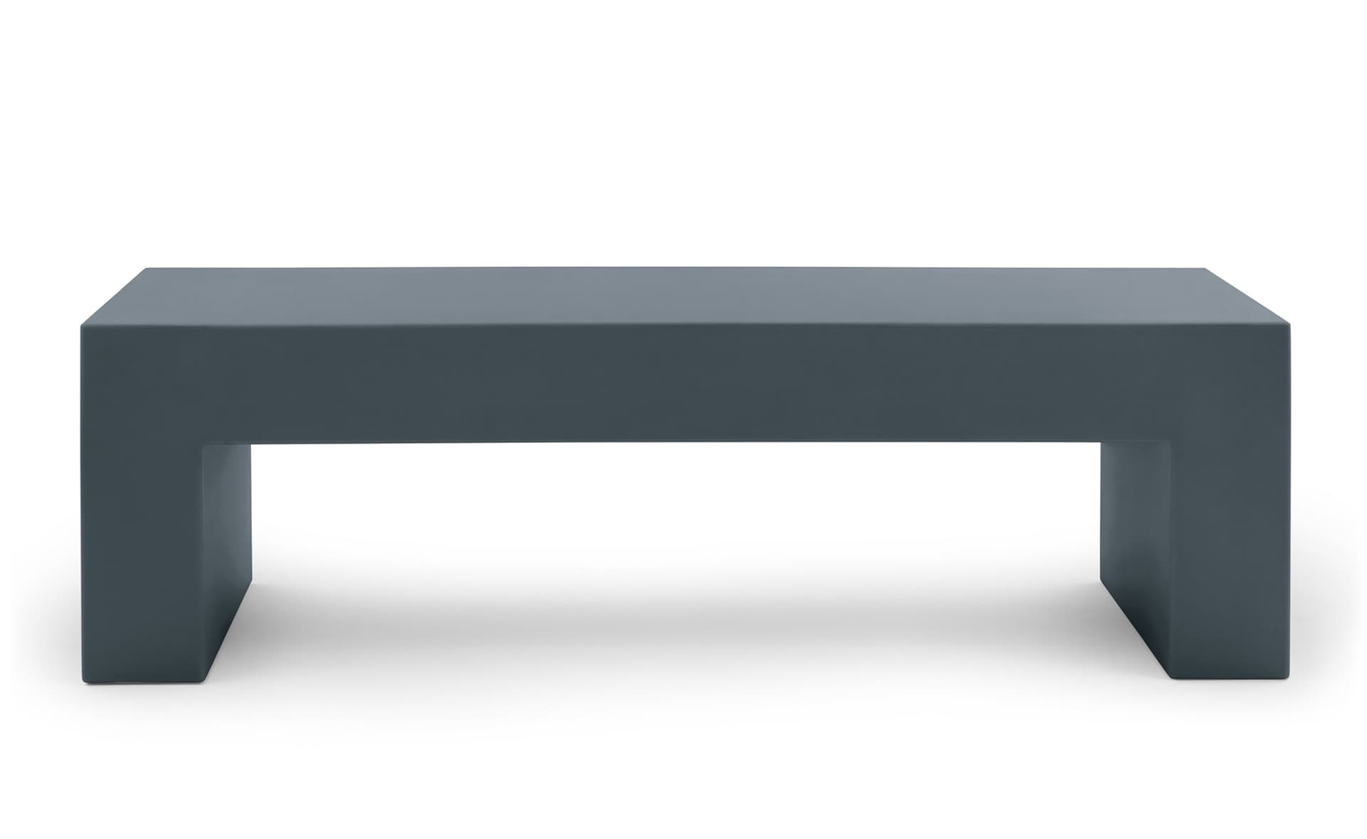 vignelli bench / medium bench / slate