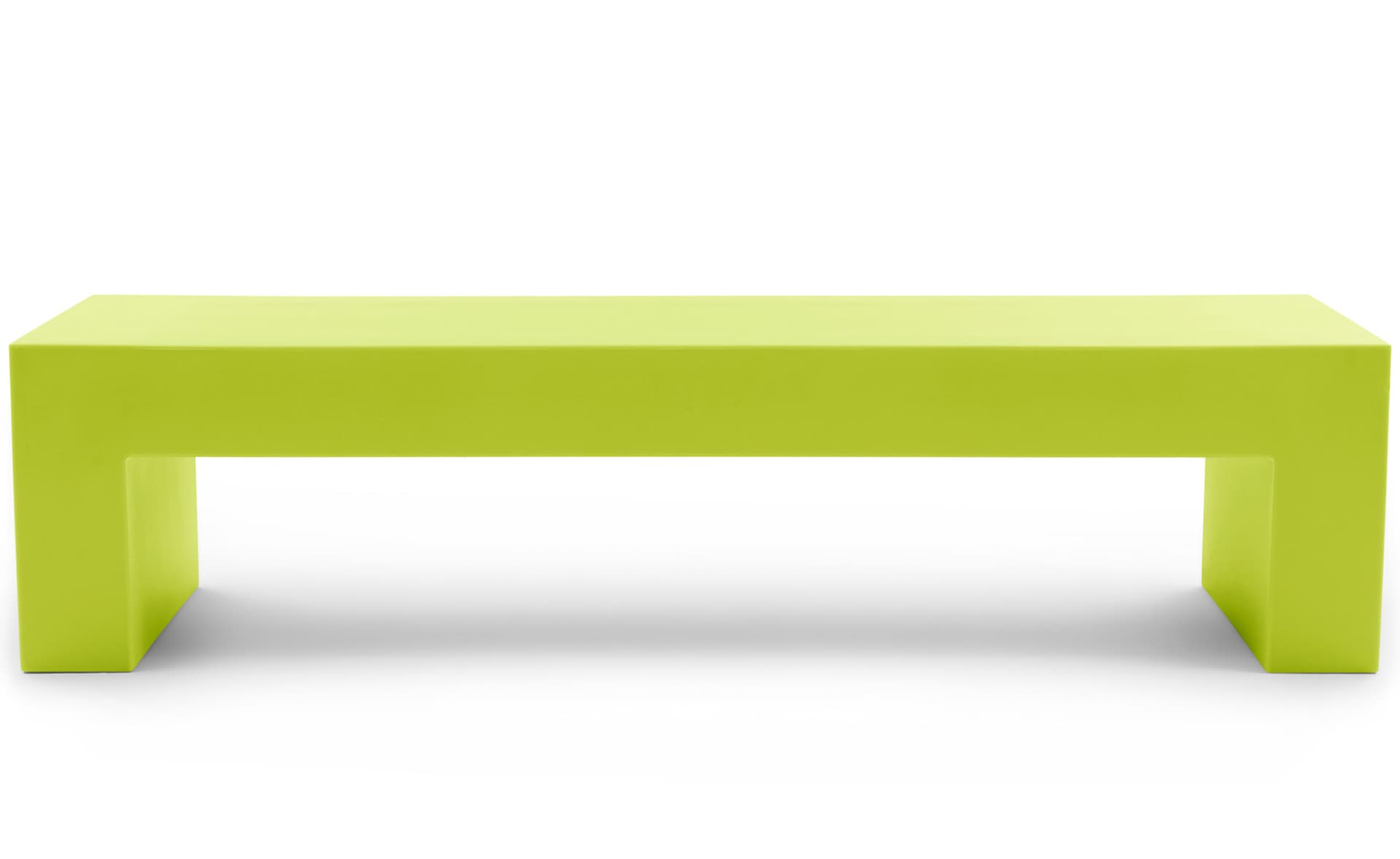 vignelli bench / large bench / citron