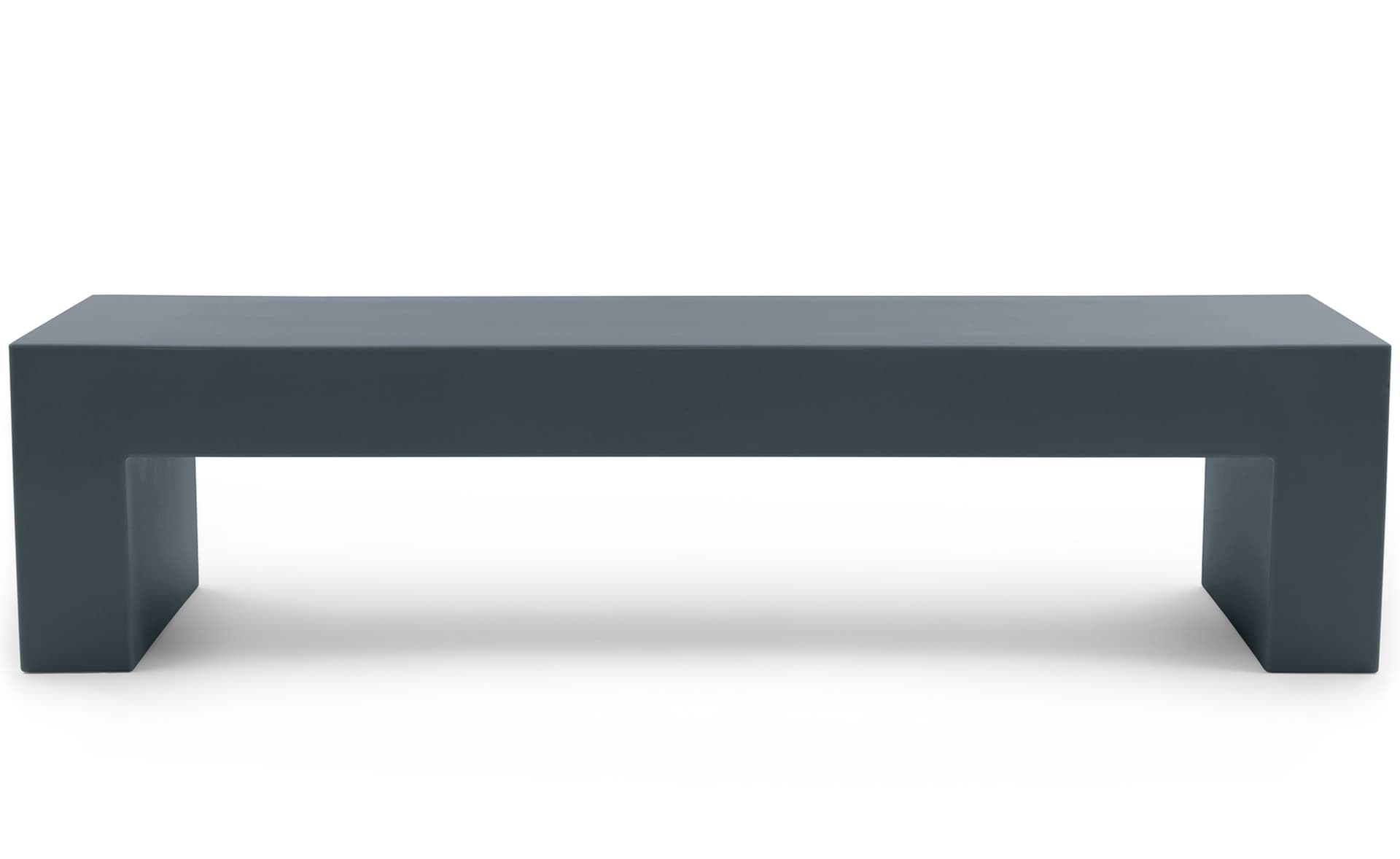 vignelli bench / large bench / slate