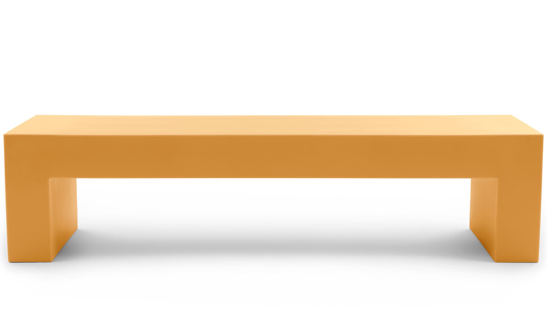 vignelli bench / large bench / ochre