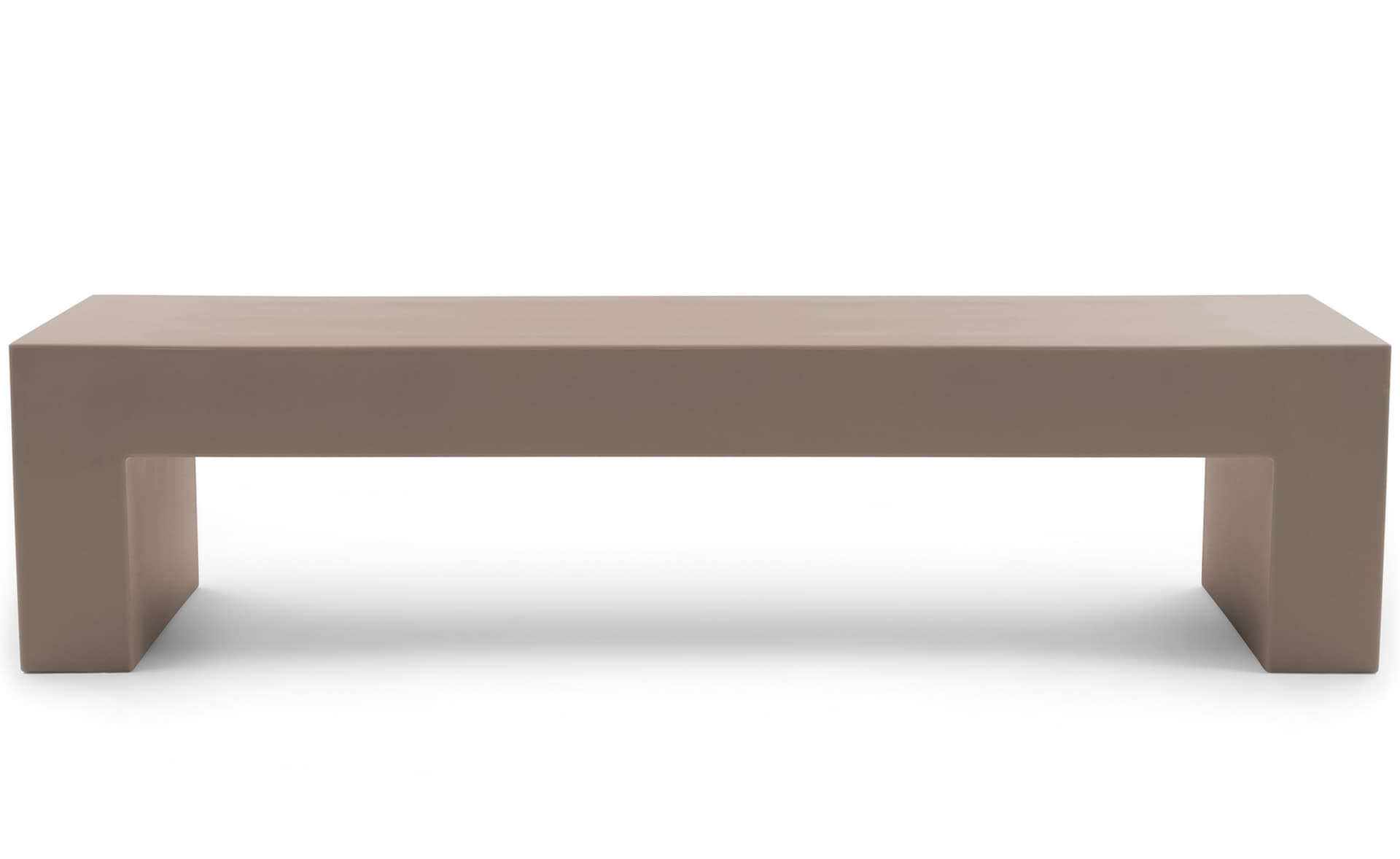 vignelli bench / large bench / brown