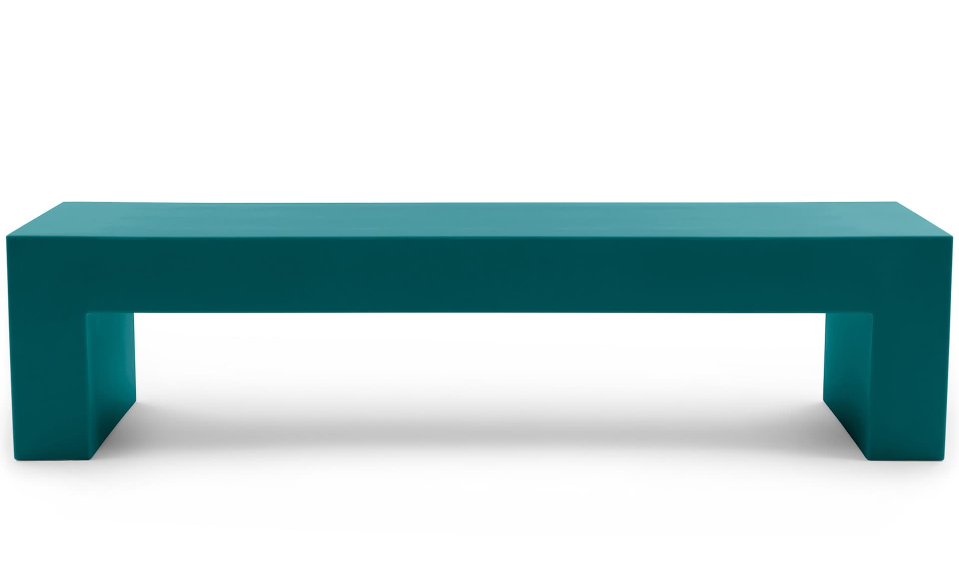 vignelli bench / large bench / turquoise