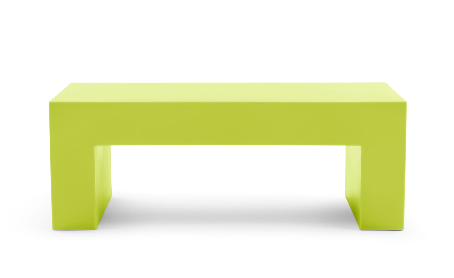vignelli bench / small bench / citron