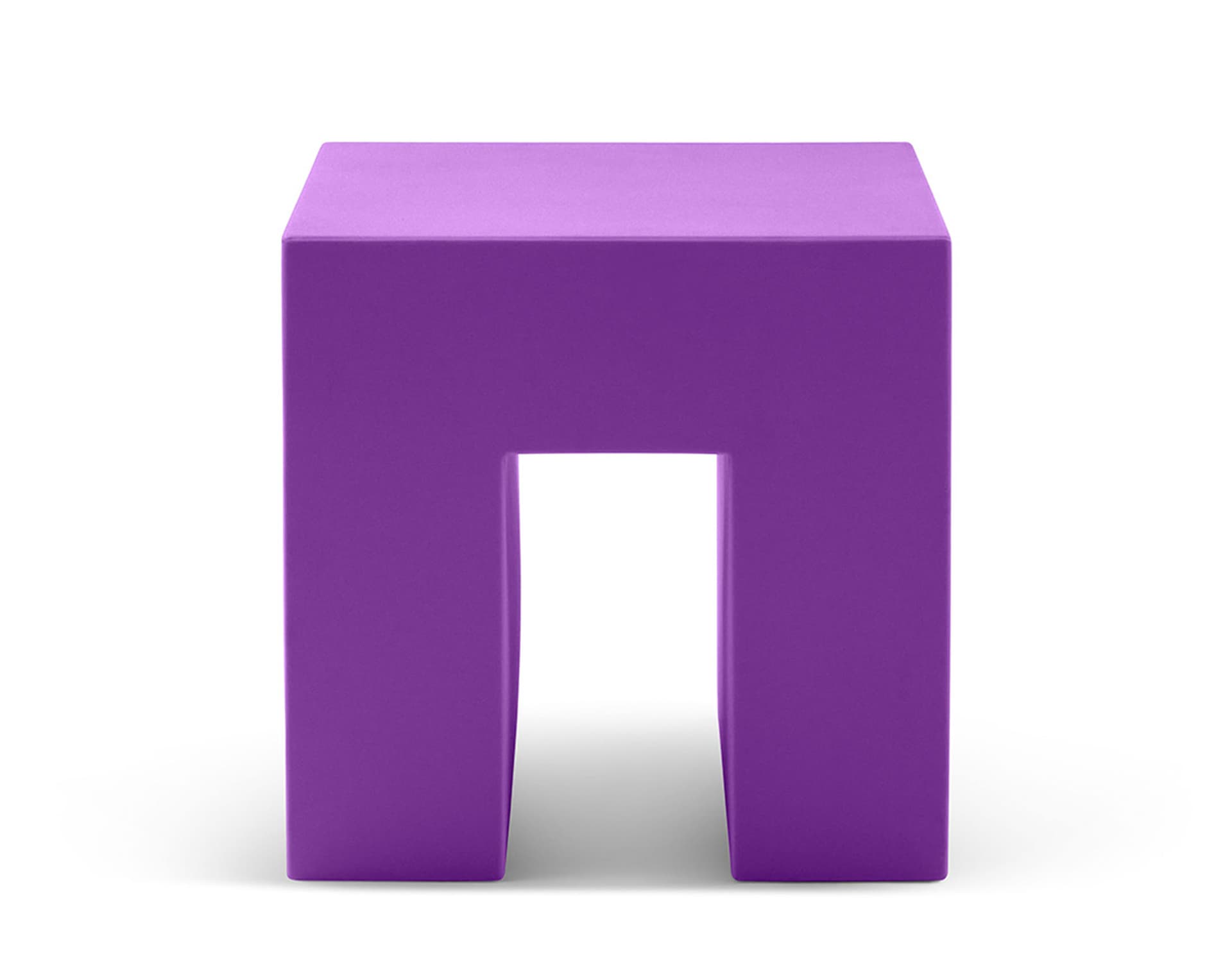 vignelli cube / purple