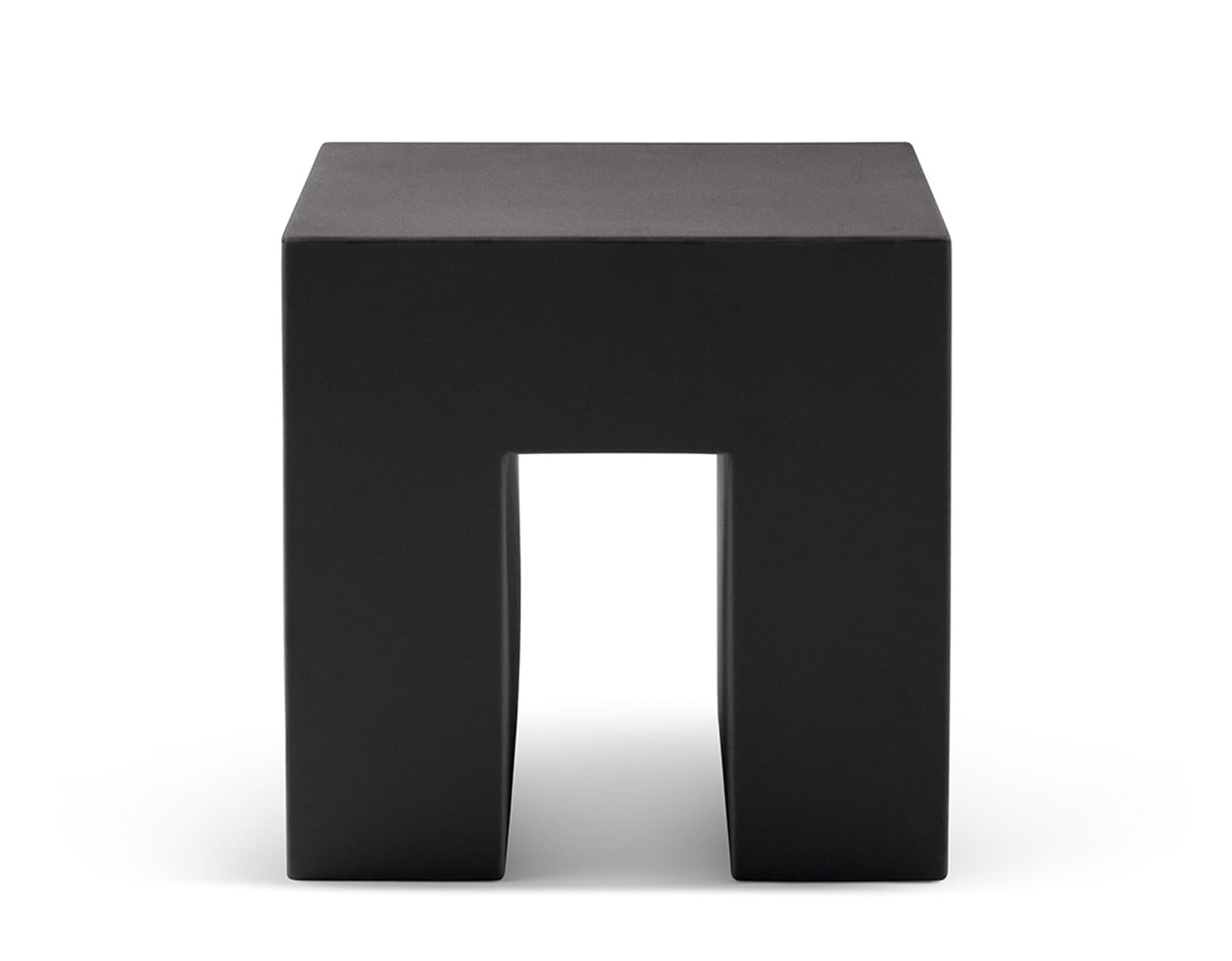 vignelli cube / dark grey