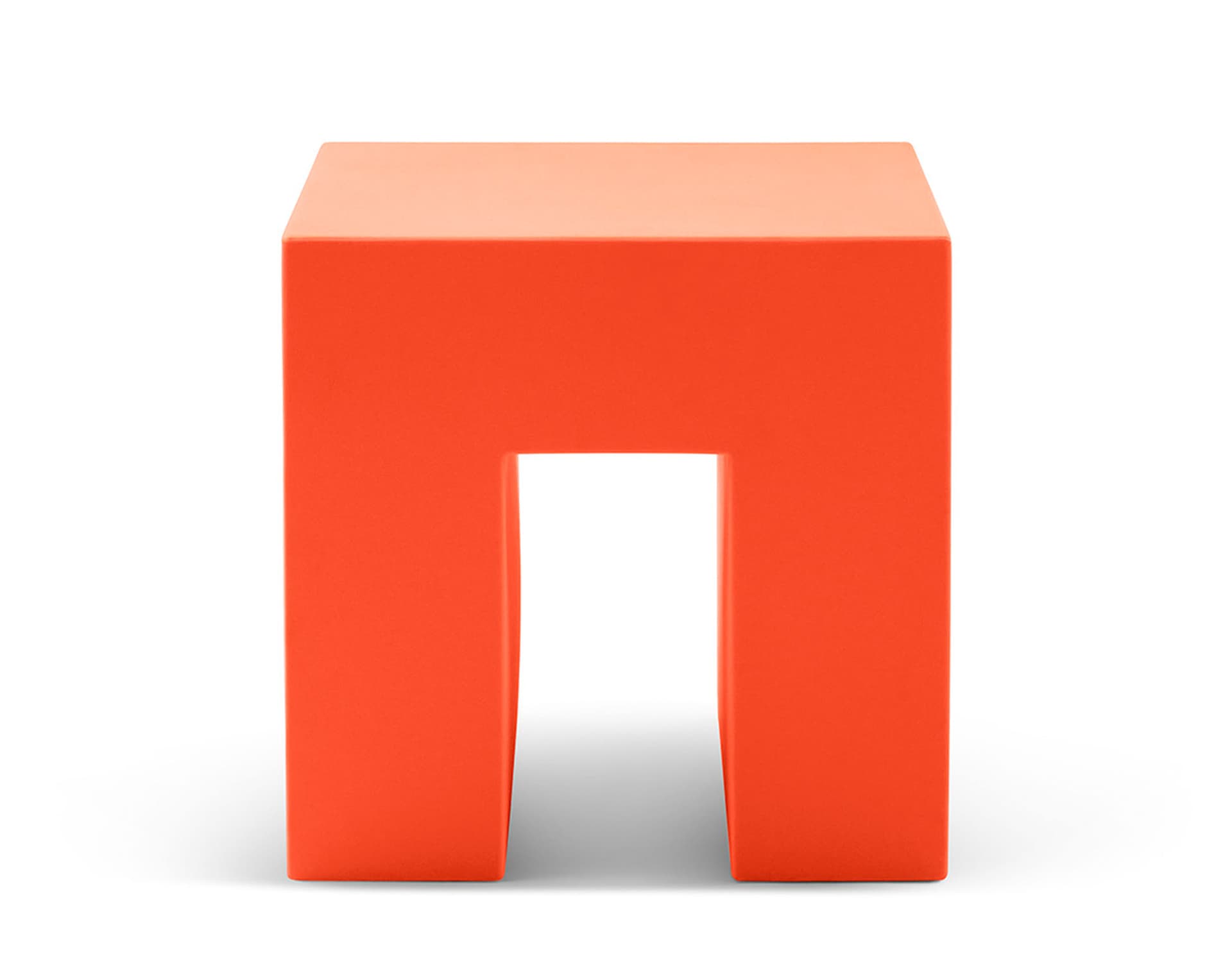 vignelli cube / orange