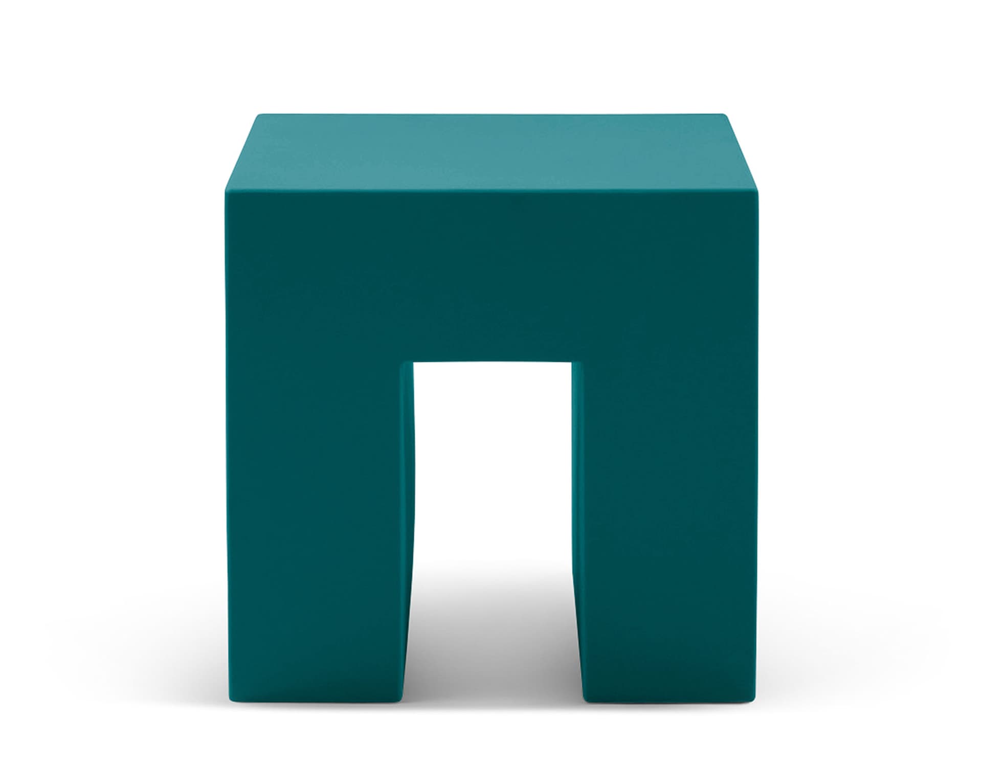 vignelli cube / turquoise