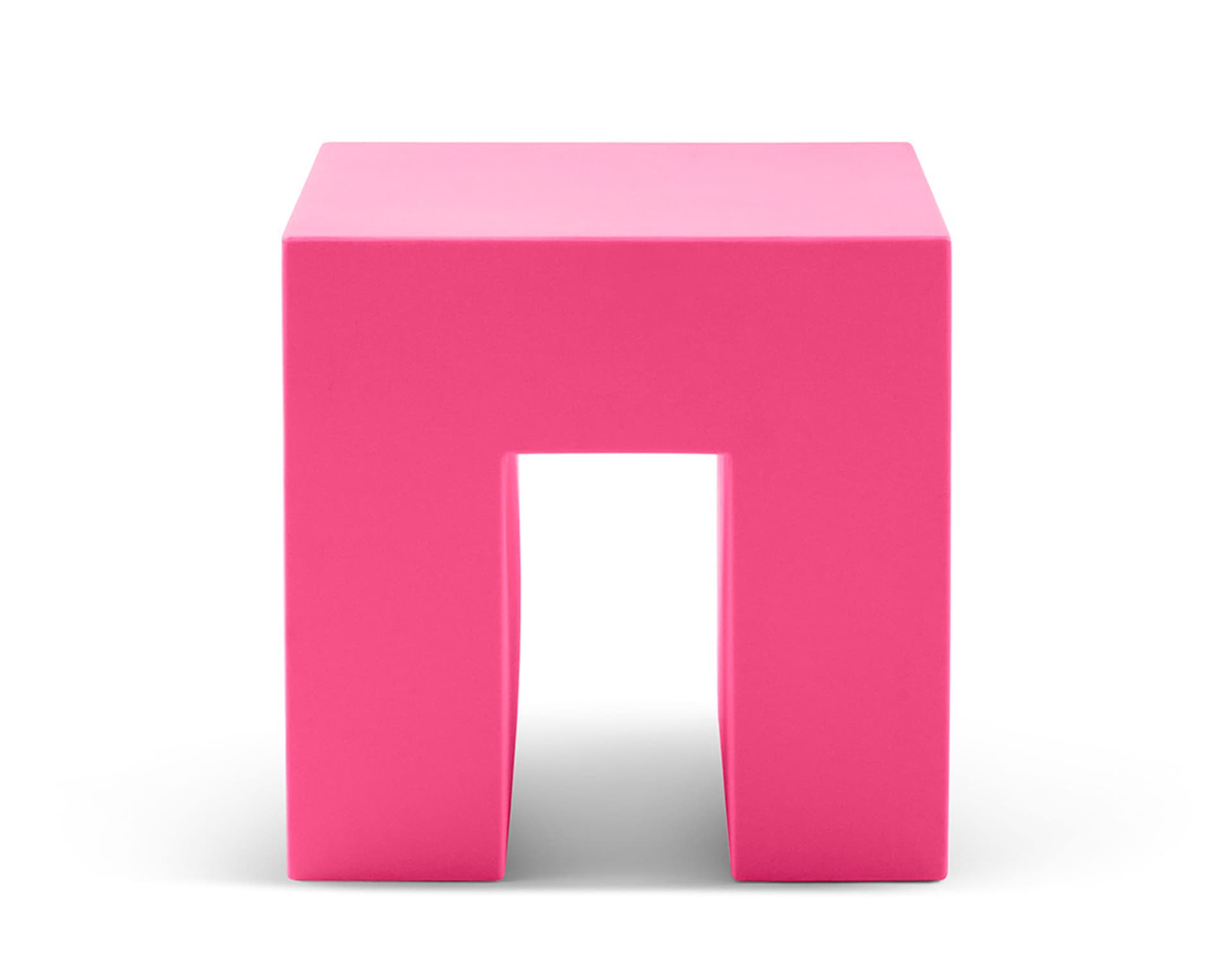 vignelli cube / pink