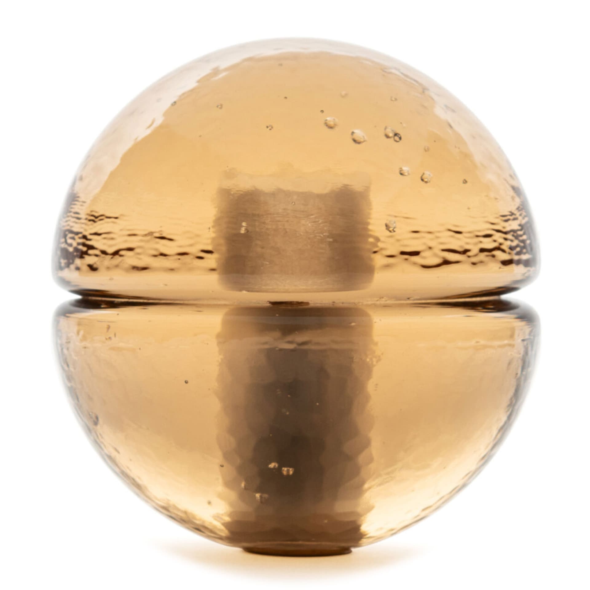 14p Portable Table Lamp / sepia glass