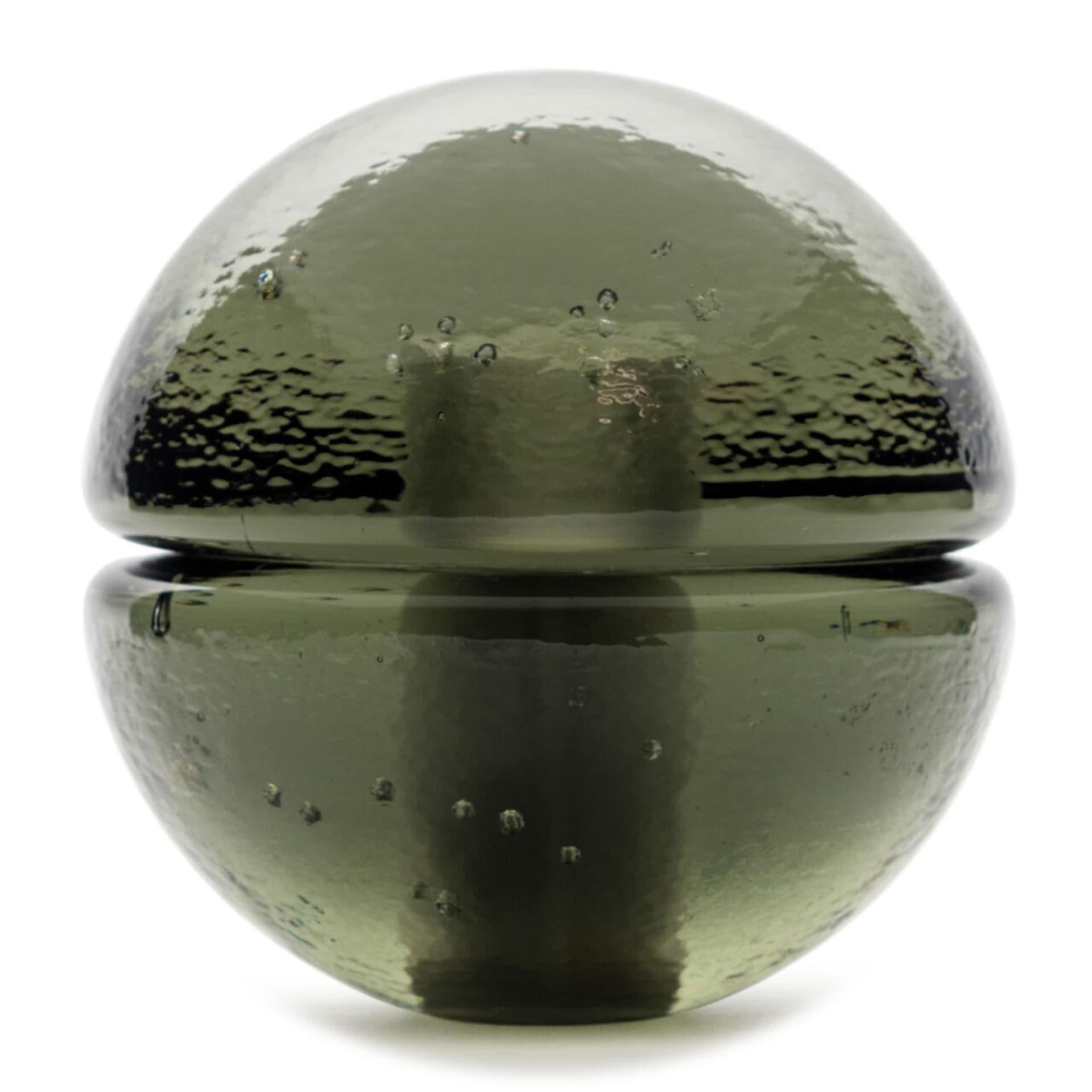 14p Portable Table Lamp / grey glass