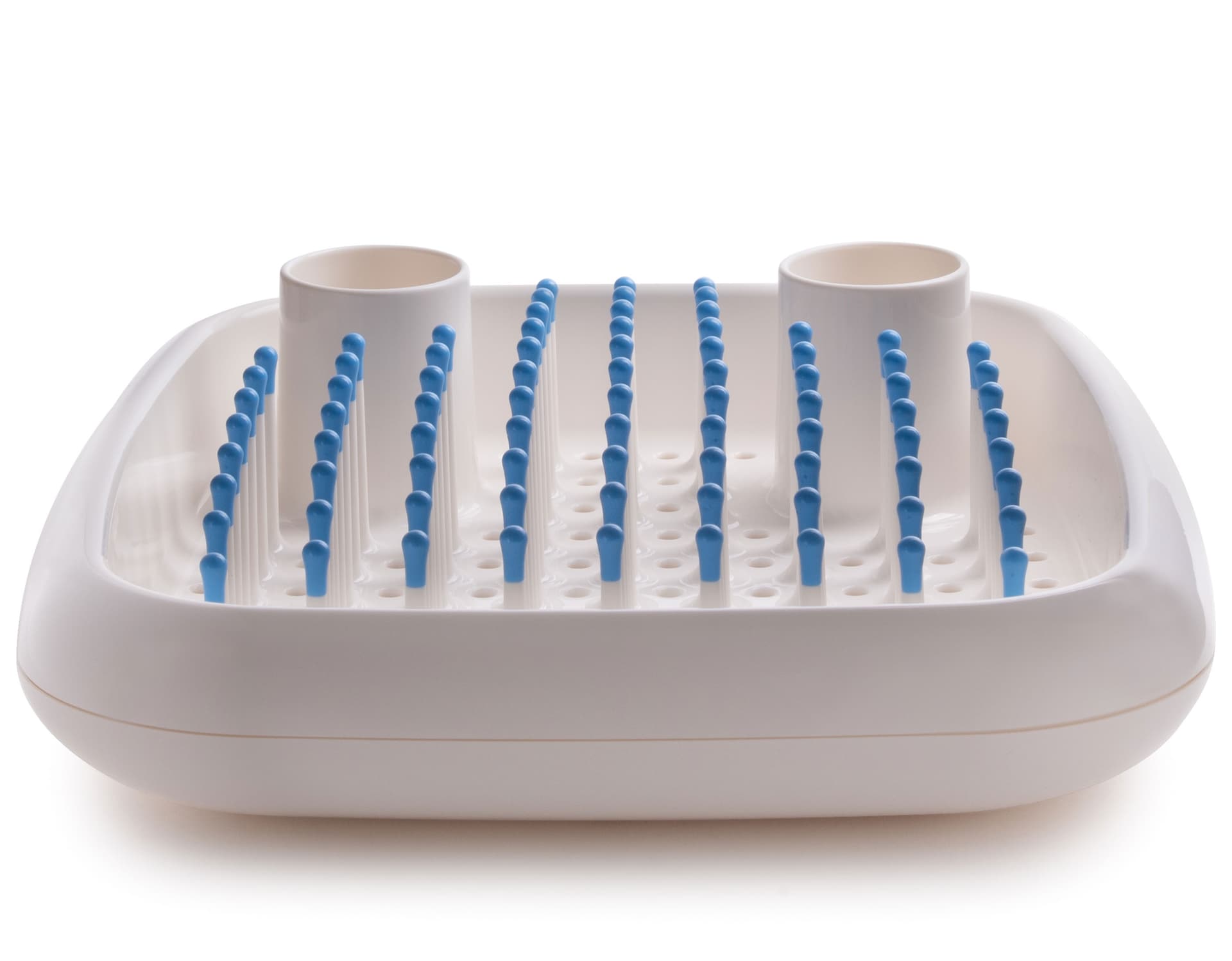 magis dish doctor / white glossy with blue tips