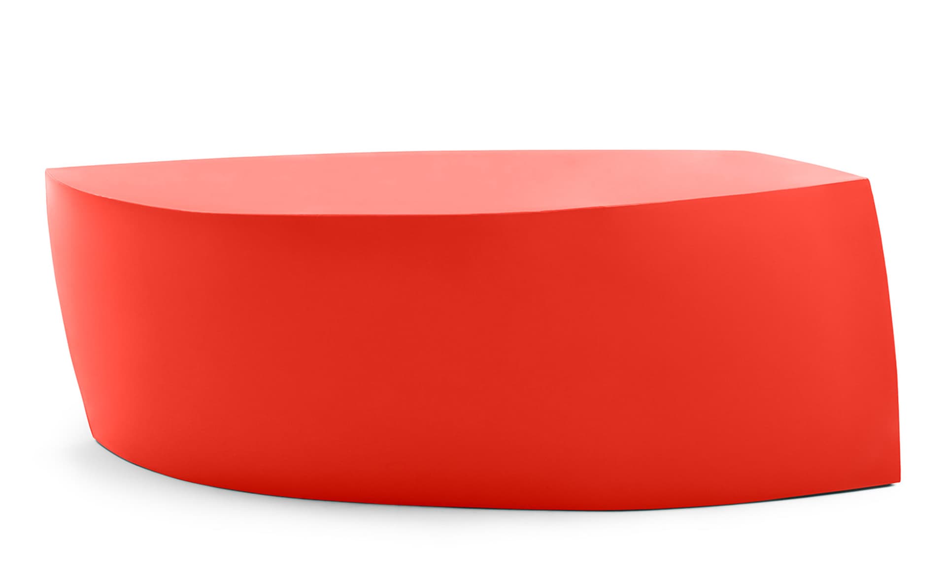 frank gehry furniture collection bench / red