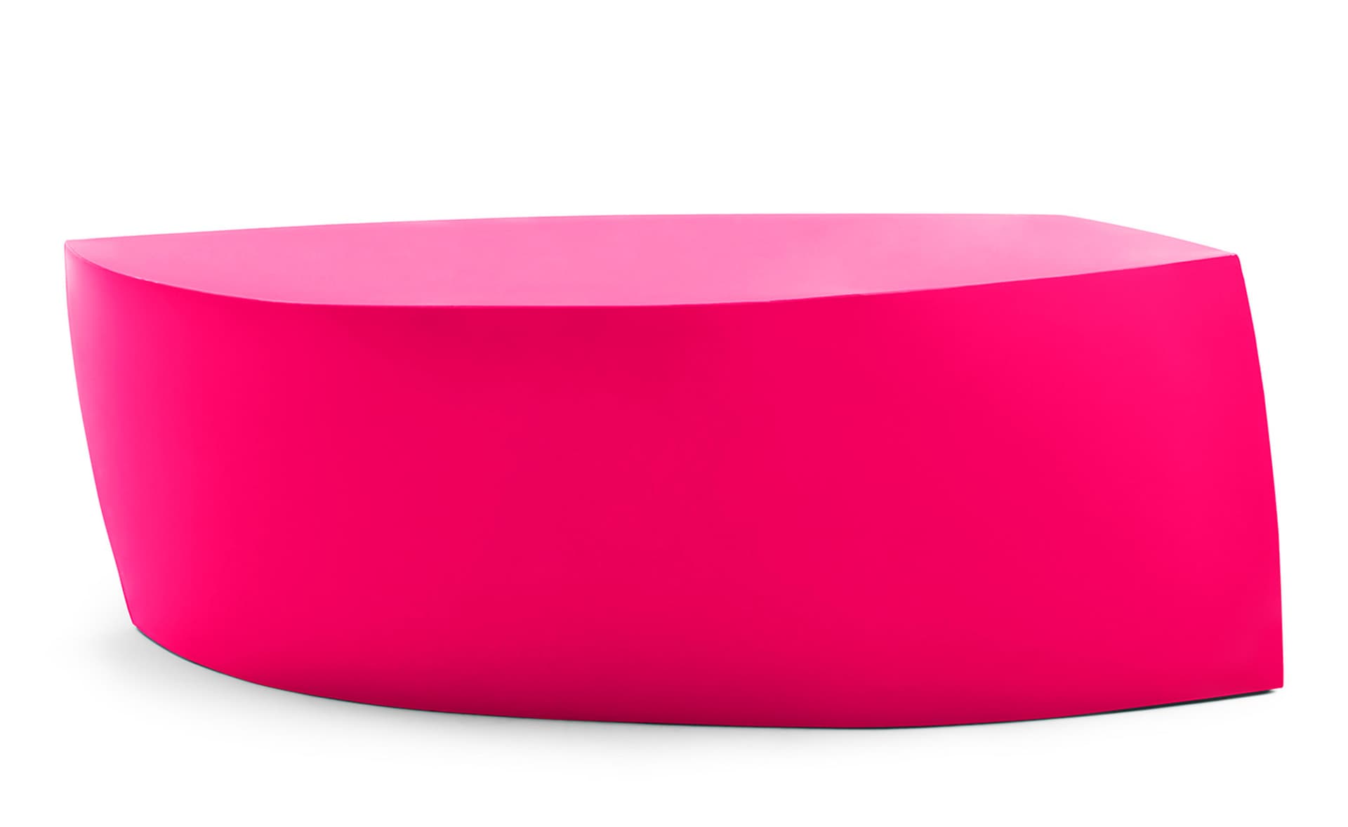 frank gehry furniture collection bench / magenta