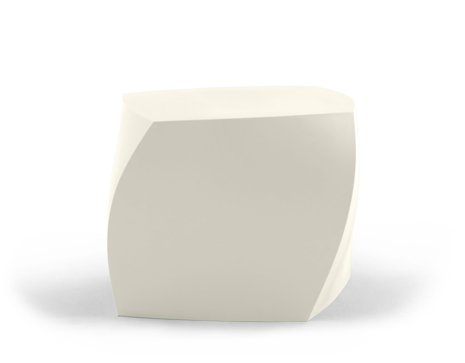 frank gehry twist cube / white