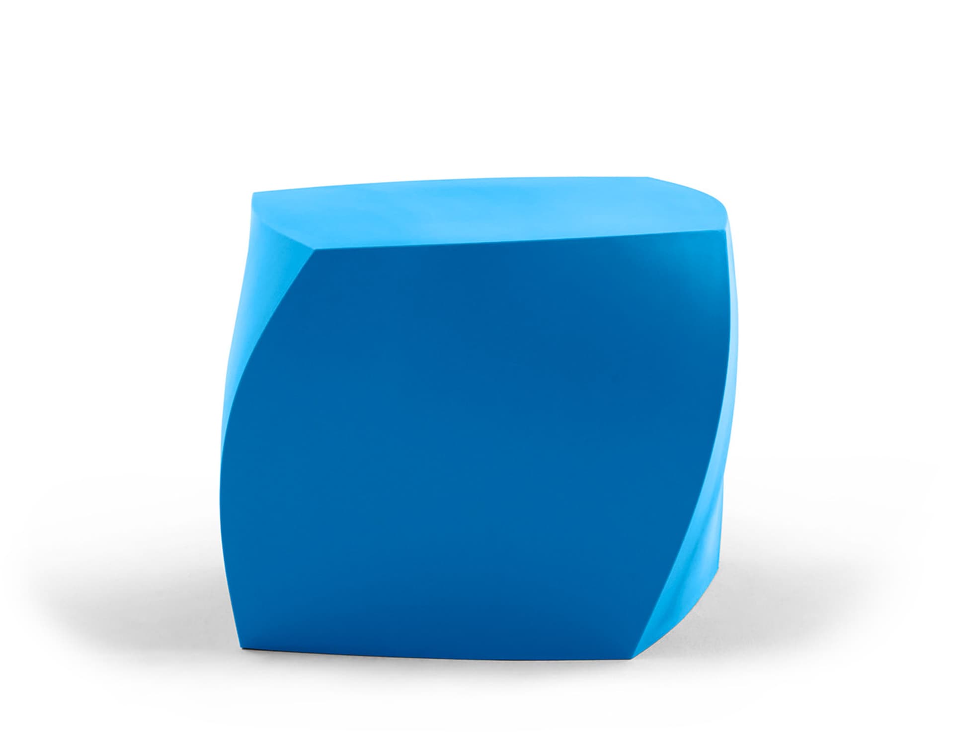 frank gehry twist cube / blue